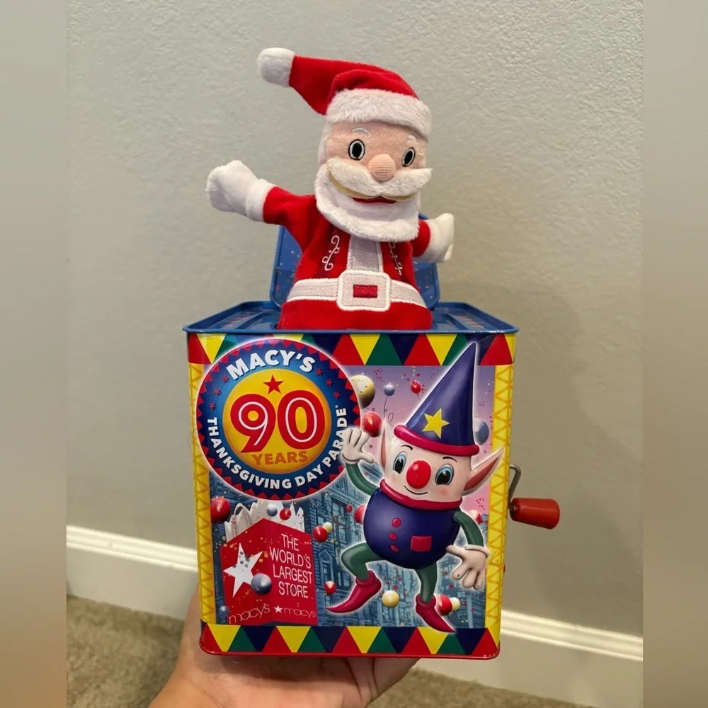 Macy's 90th Thanksgiving Day Parade Jack-in-the-Box toy By Schylling 2016 Works!